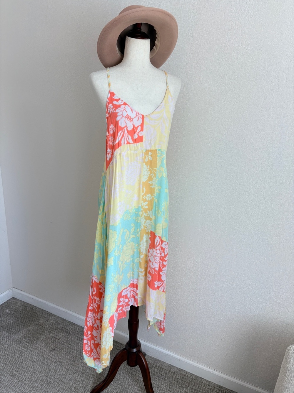 O’Neill Boho Patchwork Midi Sun Dress